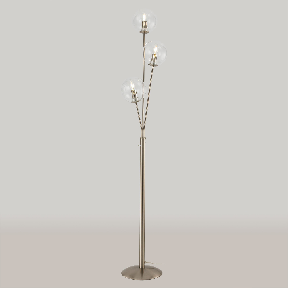 Citilux Томми CL102931 Торшер Матовый Хром