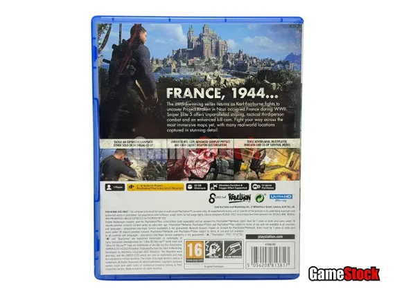 PS5 Sniper Elite 5 (Б/У, Русские субтитры, PPSA-04444)