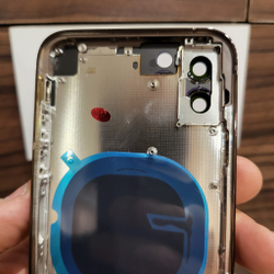 Корпус для iPhone X в стиле iPhone 14Pro (цвет: Purple - Фиолетовый)