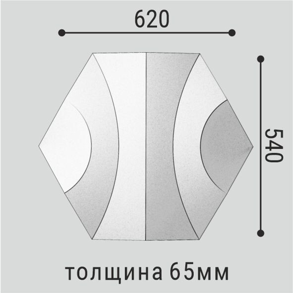 Декоративная панель СП 18