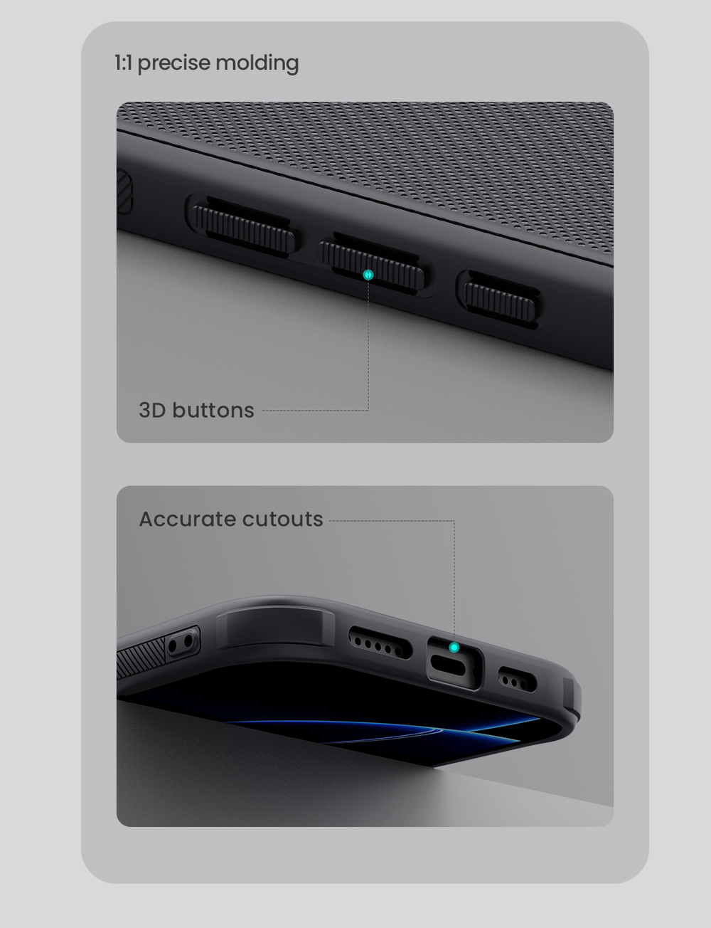 Чехол от Nillkin c поддержкой беспроводной зарядки MagSafe для iPhone 16 Pro Max, серия Super Frosted Shield Pro Magnetic Case