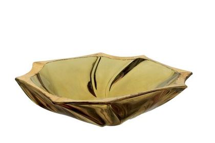 Блюдо Amber Tray Cre Art 33 Желтый