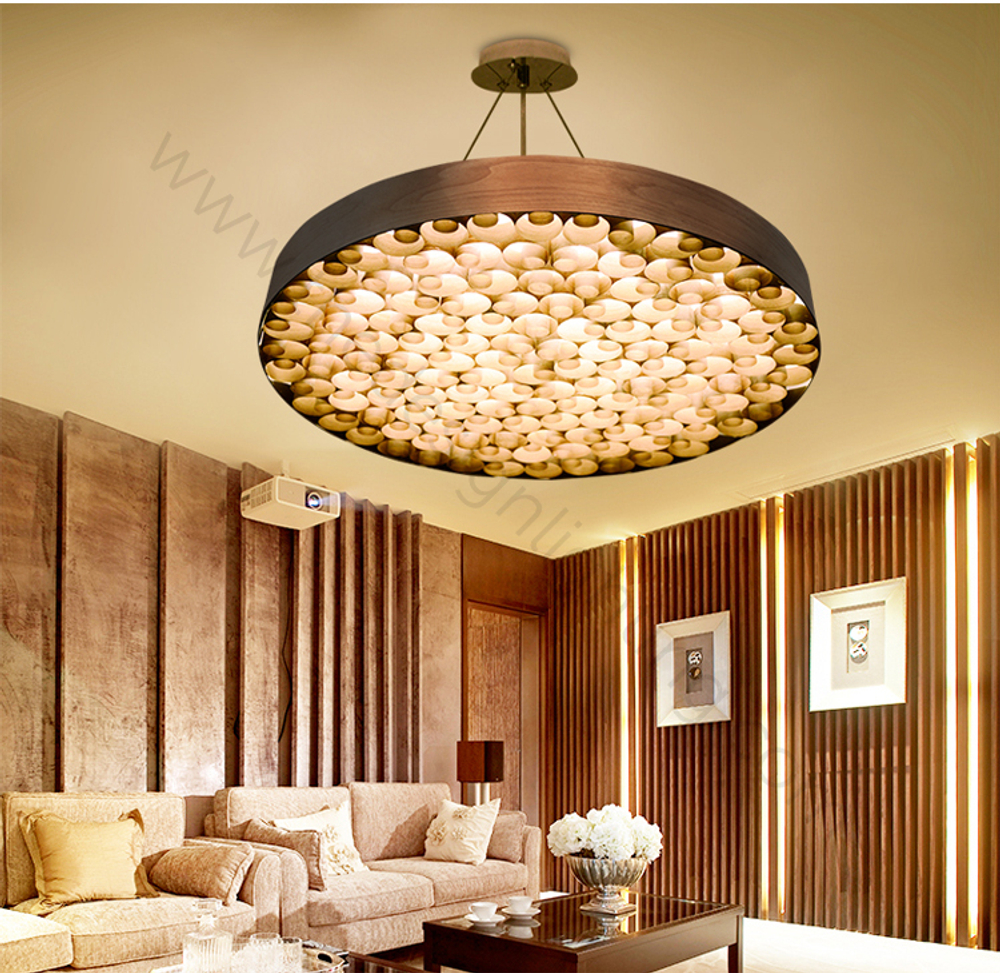 Pendant design lamp Spiro by LZF D80 (Black)