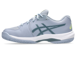 Детские теннисные кроссовки Asics Gel-Game GS Clay/OC - grey blue/ironclad