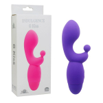 Фиолетовый вибратор INDULGENCE G Kiss - 16,5 см. (Цвет: фиолетовый)
