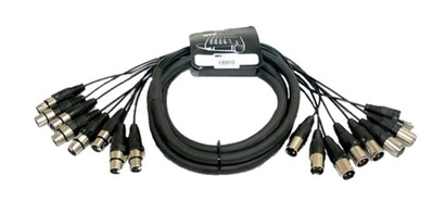 INVOTONE SNX83 - Кабель, 8 XLR MALE*8 XLR FEMALE, длина 3 метра