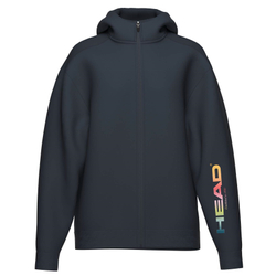 Женская теннисная толстовка Head Rally Hoodie FZ — navy