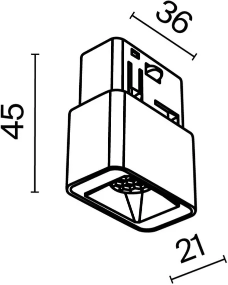 Трековый светильник Points S TR100-2-2W4K-S-B Maytoni