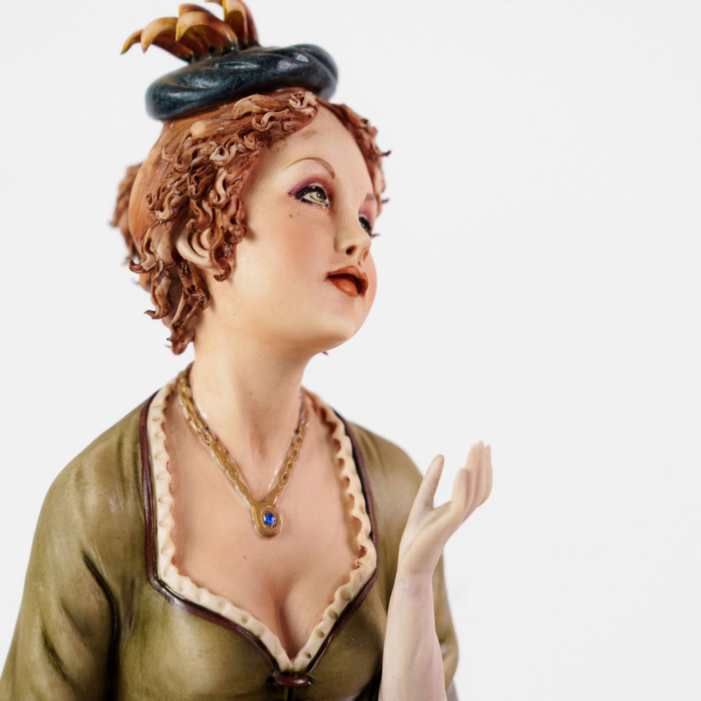 Фарфоровая композиция Capodimonte «У фотографа»