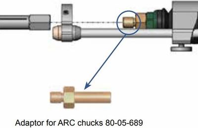 Адаптер для патрона ARC для сварочного пистолета HBS A 12 (80-05-689)