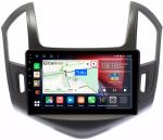 Магнитола для Chevrolet Cruze 2012-2015 (рамка черная) - Canbox 9-240 Qled, Android 10, Быстрая, SIM-слот