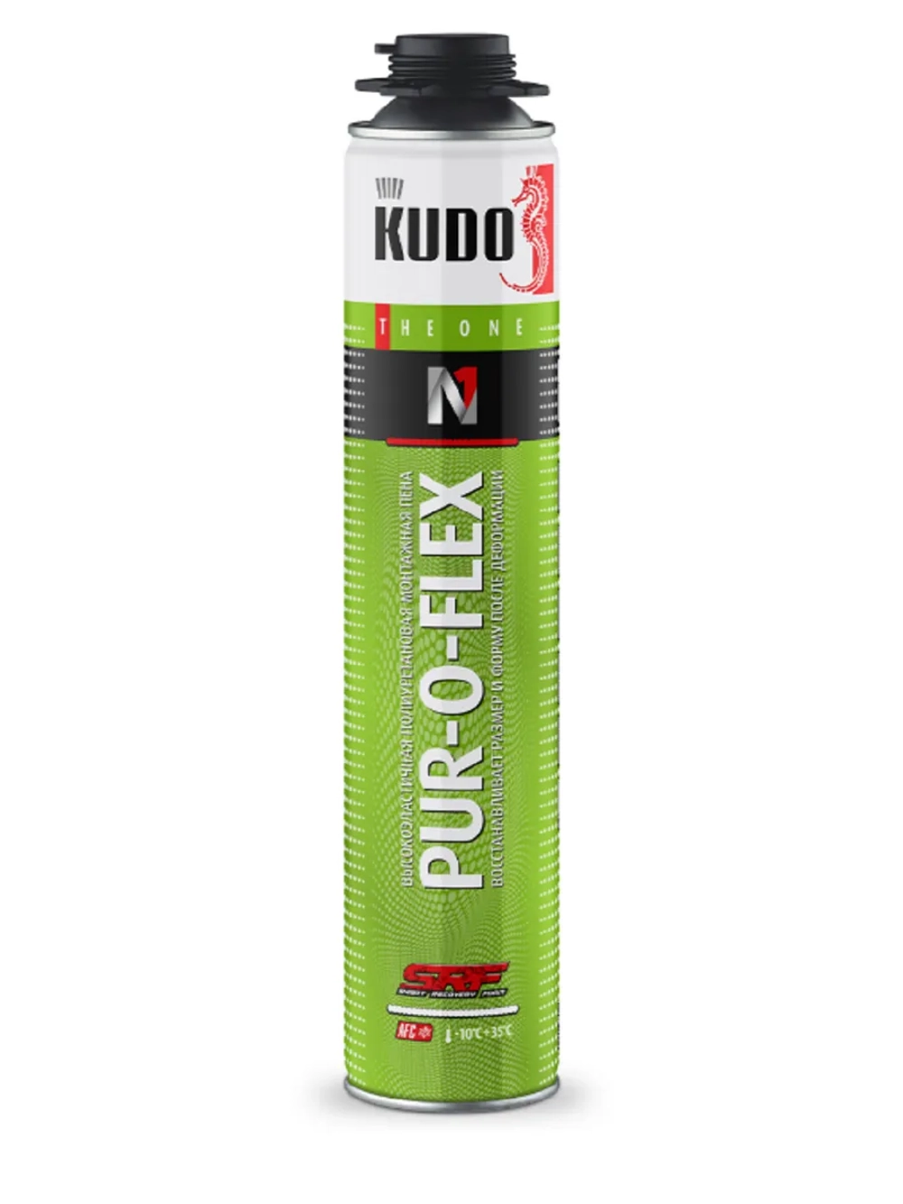 Пена полиуретановая монтажная высокоэластичная KUDO PROFF