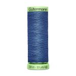 Нитки отделочные Gutermann Top Stitch 30 (30 метров), 5 кат. | 112 серо-синий джинс