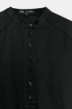 РУБАШКА С ОБЪЕМНЫМИ РУКАВАМИ — ZW COLLECTION — ZARA