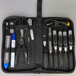 Набор инструментов с паяльником RCDron Tool Kit 12 в 1 Профессиональный набор для сборки, пайки и ремонта FPV-дронов