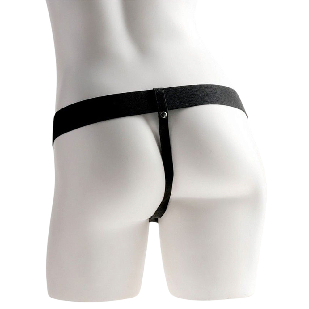 Универсальный полый вибрострапон 20,3см PipeDream Fetish Fantasy 7 Hollow Vibrating Rechargeable Strap-on with Balls 339121