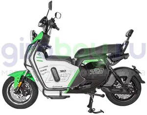 Электроскутер WENBOX U7 2000W (60V/52Ah) - Зеленый, АКБ LiFePO4 фото №4