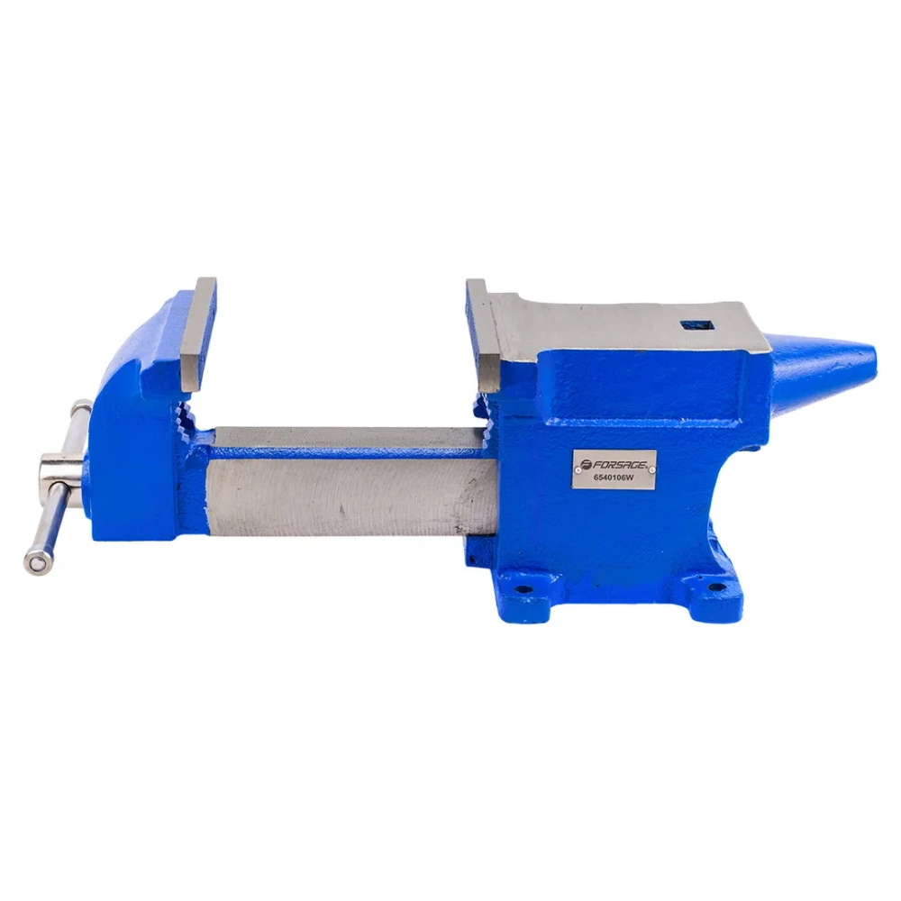 Тиски стальные с наковальней 6''150мм Forsage F-6540106W