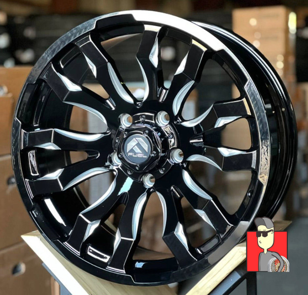 Комплект дисков Fuel Off-Road Blitz 19x8.5 et35 5x108