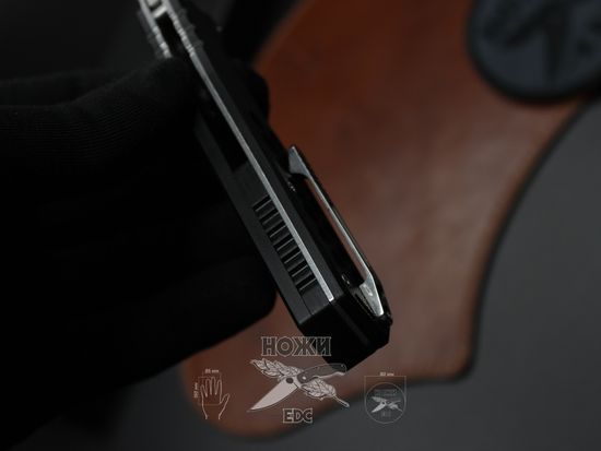 Складной нож НОКС Локи Т 346-100407 c клинком из стали D2, рукоять G10