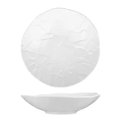 Салатник 1100 мл d 25 см h6 см Texture Style белый фарфор P.L. Proff Cuisine [3]