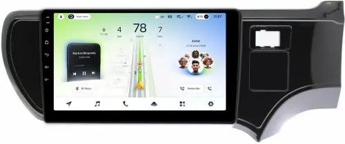Магнитола для Toyota Aqua 2011-2021 - Teyes CC4L монитор 9" IPS, Android 14, Быстрая, Snapdragon 662, CarPlay, 4G SIM-слот