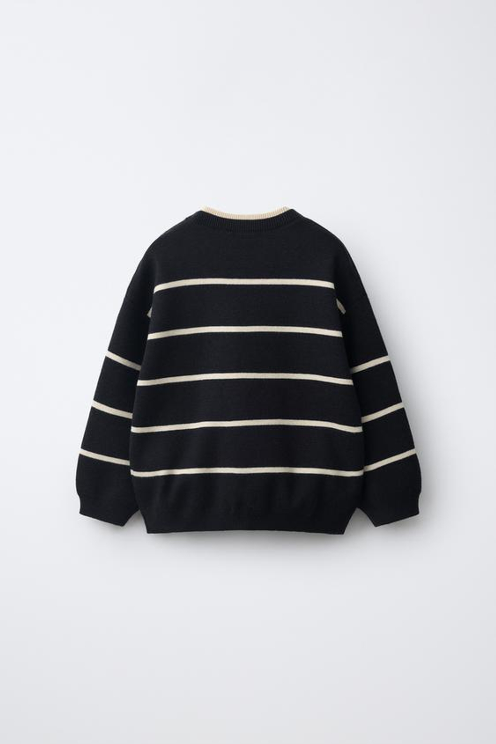 ZARA СВИТЕР В ПОЛОСКУ, МОРСКОЙ СИНИЙ