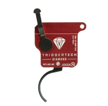 УСМ TRIGGERTECH REM700 DIAMOND RIGHT BLACK PVD CURVED без болт релиза