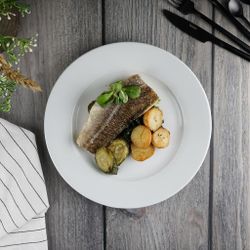 Тарелка d 27,2 см h2,2 см белая фарфор Glory Eco P.L. Proff Cuisine [4]