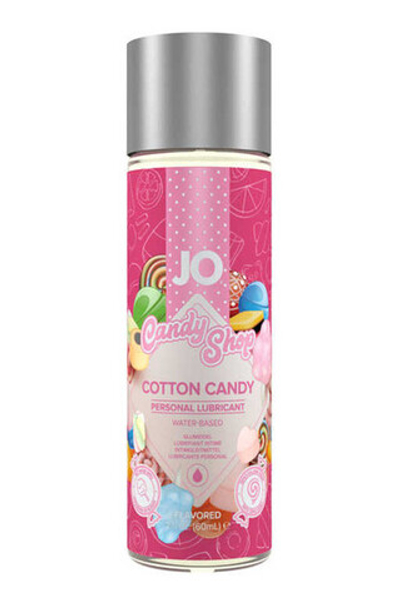 Вкусовой лубрикант Candy Shop Cotton Candy, вкус сахарной ваты 60 мл (Цвет: прозрачный)