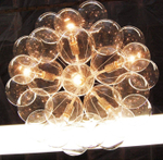 Chandelier   Original Bubble by Pelle (Black)