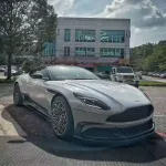 Карбоновые боковые юбки для ASTON MARTIN DB11 2016+ Астон Мартин Аэродинамический обвес