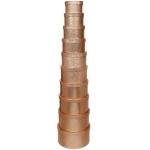 Коробка подарочная «Glow» 15*8,7 см, Rose gold