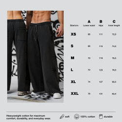 Брюки NEBBIA x Sexsdreams Unisex Wide-Leg Sweatpants 812