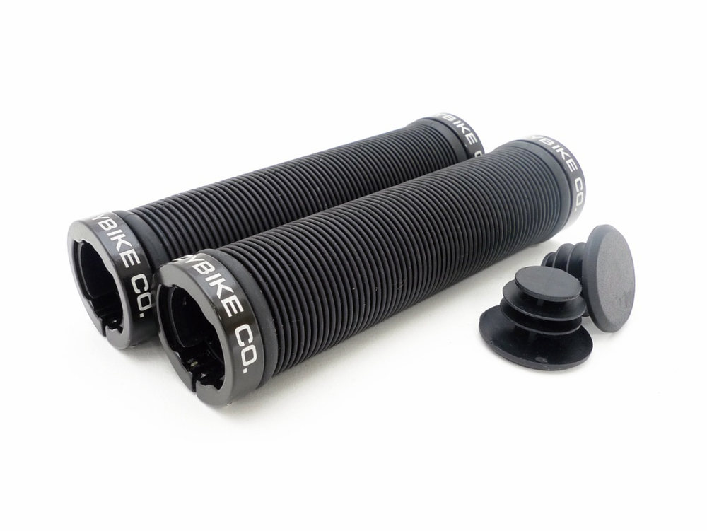 Грипсы CrazyBike Lock-On (Soft Compound) Черный;