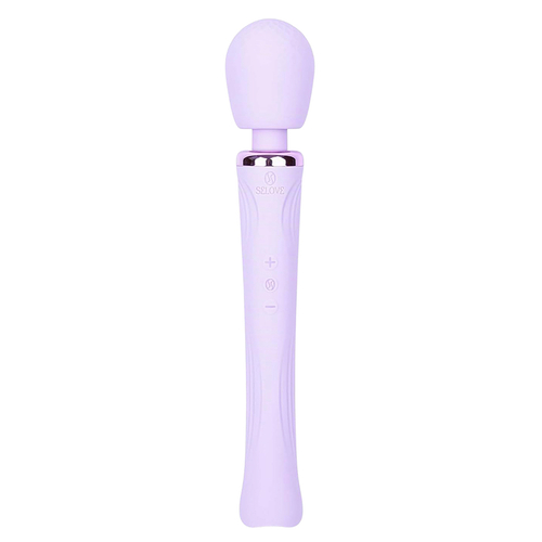Лиловый вибратор-вонд 30,7см Selove Vela Wand Vibrator Lilac