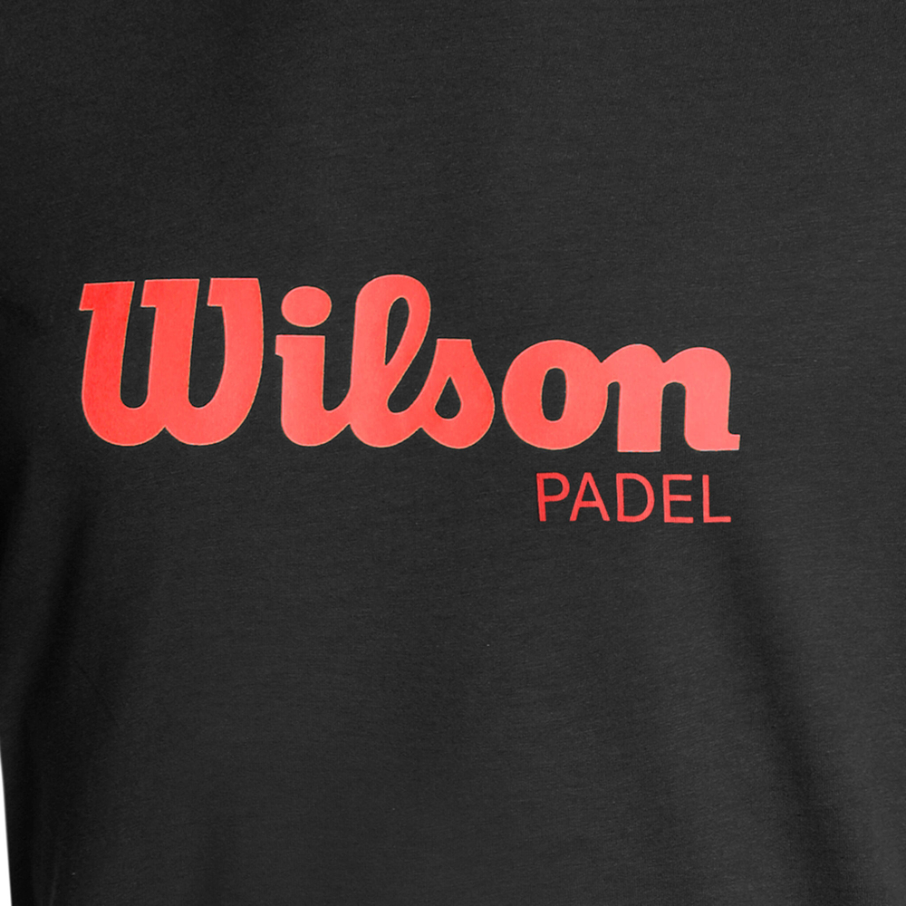 Мужское теннисное поло Wilson Graphic T-Shirt Men - Black, Red
