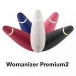 Бесконтактный клиторальный стимулятор Womanizer Premium 2 бордовый