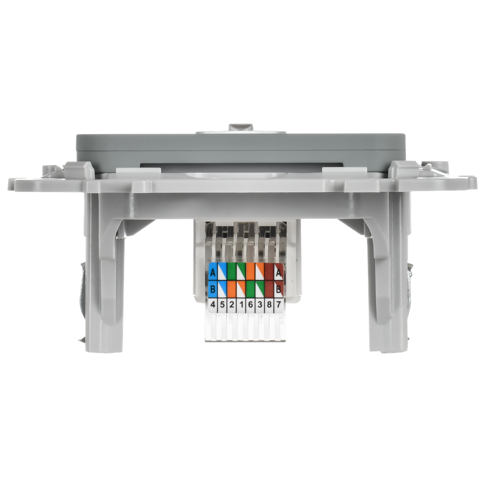 FLITE Розетка компьютерная RJ45 категория 5Е UTP РК5е-1-0-ФлС серый IEK