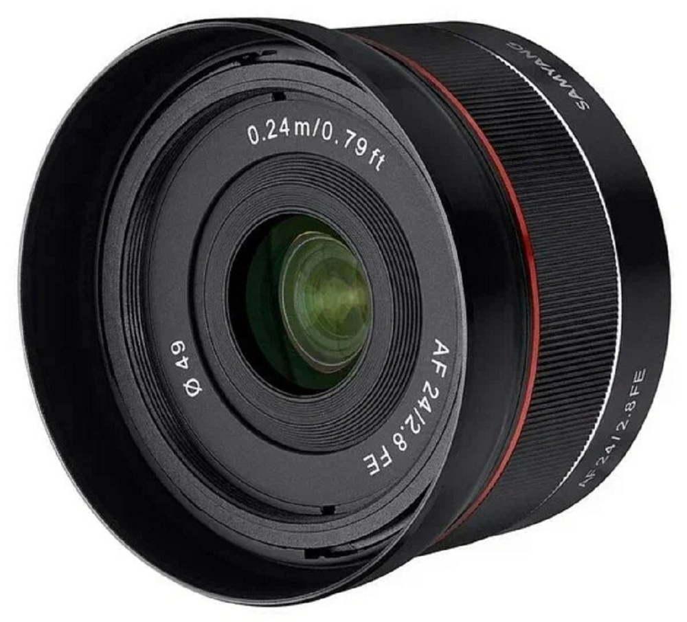 Объектив Samyang AF 24mm f/2.8 FE Sony E, фиксированный фокус, черный