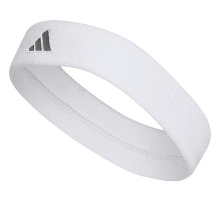 Повязка на голову Adidas Tennis Headband - white/iron metallic