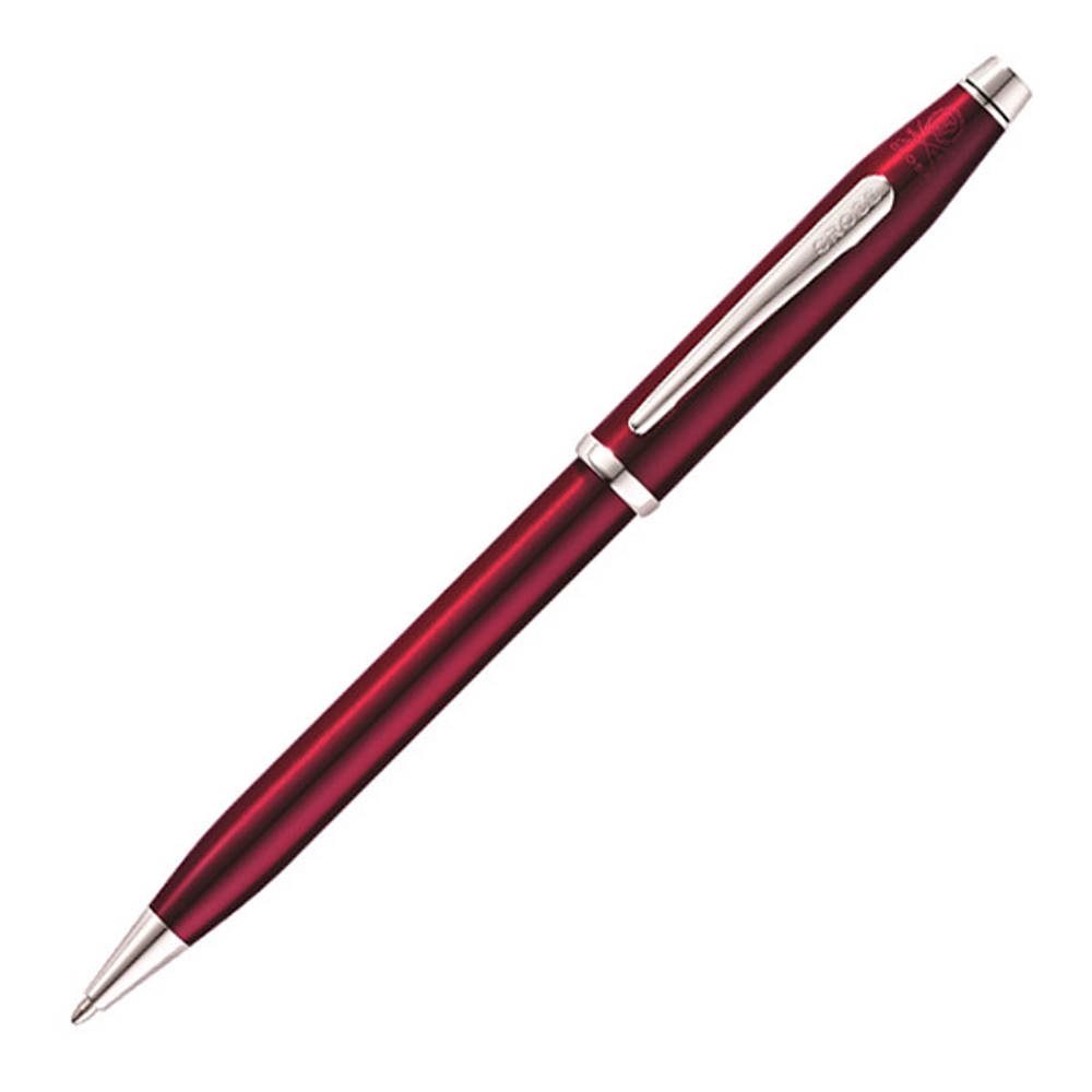 Черная шариковая ручка Cross Century II Translucent Plum Lacquer