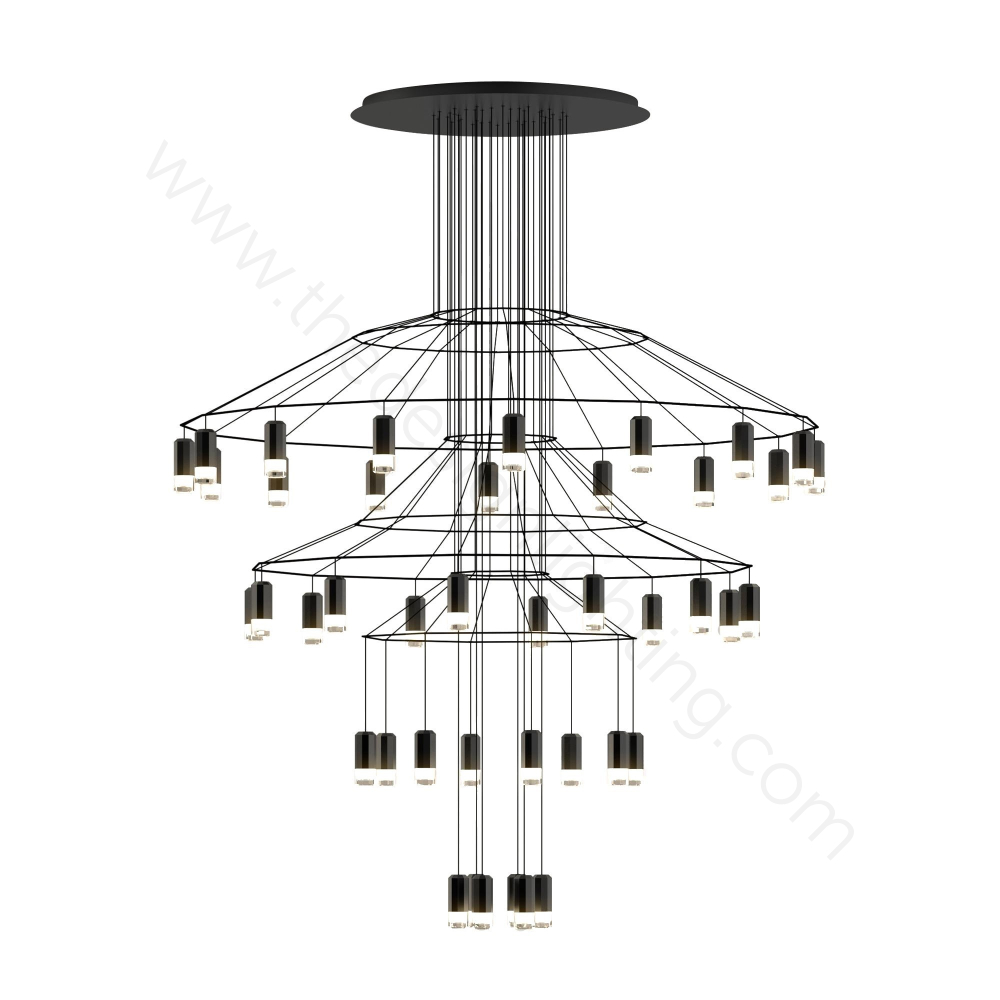 Chandelier  Wireflow 0377 by Vibia