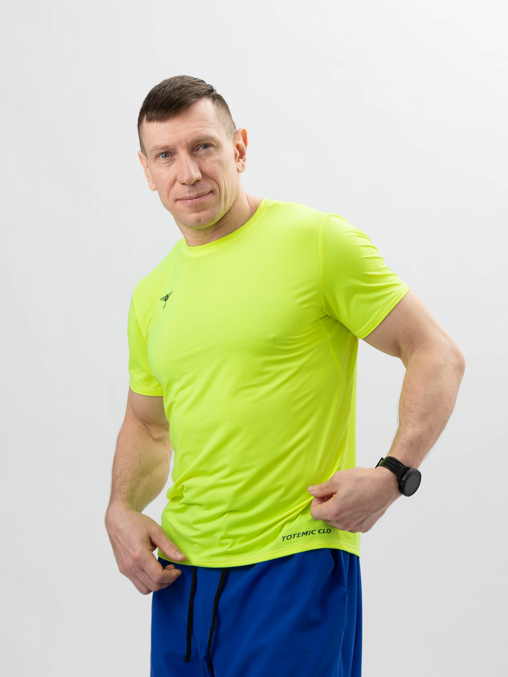 Футболка спортивная TOTEMIC CLO желтый неон
