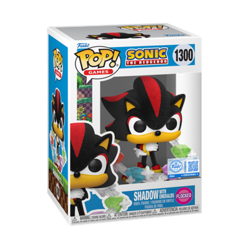 Фигурка Funko POP! Games Sonic the Hedgehog Shadow with Emeralds (FL) (Exc) (1300) 94115