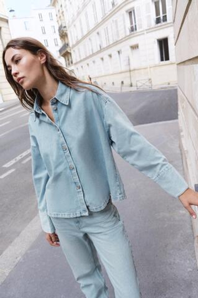 ДЖИНСОВАЯ РУБАШКА Z1975 — ZARA