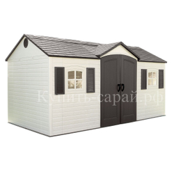 Большой пластиковый сарай LifeTime 15x8