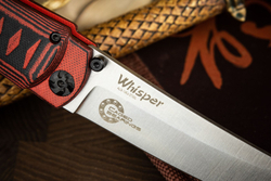 Складной Нож Whisper AUS-10Co SW Red