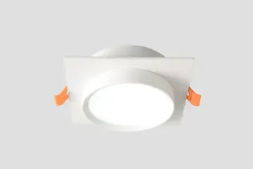 Встраиваемый светильник 1*GX53 CLT 088C WH GX53 белый Crystal Lux