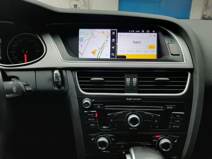 Магнитола для Audi A4 B8 2012-2016 (без джойстика MMI) - RDL-9608 монитор 8.8" на Android 13, Быстрая, CarPlay, 4G SIM-слот